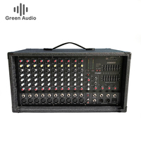 GAX-EB10 Amplificateur de puissance audio professionnel 10 canaux, mixeur numérique BT, enregistrement karaoké, console de mixage avec effets de réverbération KTV