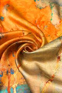 Pañuelo <span class=keywords><strong>de</strong></span> Seda Auténtica <span class=keywords><strong>de</strong></span> 90x90cm, Diseño Geométrico Vintage, Ligero y Transpirable, para Mujer, Tendencia 2025 - Product Image 4