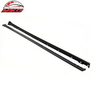 Convient pour Subaru WRX 5ème génération VB 2022-2026, jupes latérales style STI, non peintes, noires - Product Image 4
