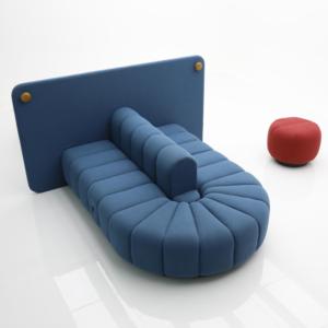 Divano Modulare Curvo in Tessuto di Alta Qualità JINYU per Ufficio, Area d'Attesa, Sala Riunioni, Reception e Ospiti in Hotel - Product Image 2