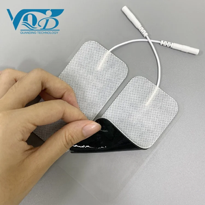 Électrodes TENS de remplacement 4*8cm à forte adhérence, patchs d'électrothérapie pour soulagement de la douleur par acupuncture, compatibles avec les masseurs électroniques TENS/EMS - Product Image 3