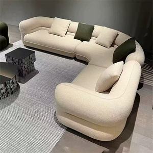 Sofá Esquinero Moderno Minimalista <span class=keywords><strong>Bob</strong></span>-Ball, Sofá de Negociación para Sala de Estar, Oficina, Salón de Belleza, Tienda de Ropa - Product Image 3