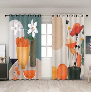 Rideaux occultants d'impression numérique de dessin animé de <span class=keywords><strong>licorne</strong></span> Rideaux d'impression numérique 3D classiques pour chambre d'enfants - Product Image 5