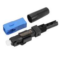 Cable de caída FTTH de alto rendimiento, conector rápido de fibra óptica, montaje de campo, SM SC, APC, SC, UPC
