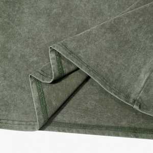 Wholesale Print Solid Color Slim Washed T-Shirt Women Soft Cotton Tee Oversized <strong>Crop</strong> <strong>Top</strong> - Product Image 6