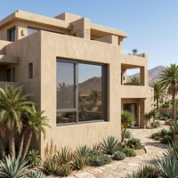 Ventana Abatible de Aluminio con Doble Acristalamiento, Aislamiento Térmico y Protección Contra Huracanes, Estilo Americano Moderno