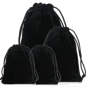 Bolsas de Almacenamiento de Terciopelo Reciclables Promocionales al por Mayor, Bolsitas Suaves con Cordón para Joyería, Regalos, Gafas, en Diversos Tamaños - Product Image 5
