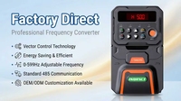 Convertisseur de fréquence 220v 1kw 0.75kw Puissance 60 à 50 hz Monophasé vers triphasé Convertisseur de fréquence Vfd pour entraînement de moteur à courant alternatif
