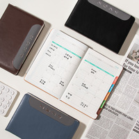 Vente en gros A5 mensuel index diviseurs bureau entreprise luxe calendrier de haute qualité 365 jours année planificateur cahier