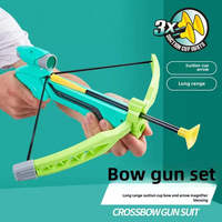 Ensemble de tir à l'arc en mousse souple, jeu de fléchettes à ventouse en plastique sûr et durable pour garçons, enfants, sports de plein air, cadeau d'anniversaire ou de vacances