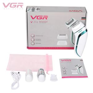 Épilateur rechargeable VGR V713 pour femme, outil pour le visage, le corps, les aisselles, l'épilation, la suppression des poils du maillot - Product Image 2