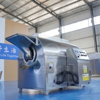 Industriële zonnebloempittenroostermachine, watermeloenzaadrooster, hoge capaciteit, PLC-gestuurd
