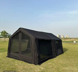 Mars08 8+8 Luxury Outdoor Tent Waterproof <b>Inflatable</b> <b>House</b> for 3-4 Adults Easy Set Camping Tent for Families - Product Image 3