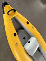 Kayak gonflable pliable léger d'usine pour adultes, camping en plein air, rafting, chasse, bateau de survie d'urgence