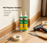 Scellant polymère MS durable pour le remplissage des joints des rebords de fenêtre, des interstices des panneaux, décoration intérieure, scellant de construction élastique peignable