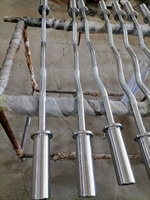 Barre d'haltères de compétition personnalisée avec logo Kepler Factory, 20 kg, pour entraînement de force, musculation, barre d'haltères pour la musculation