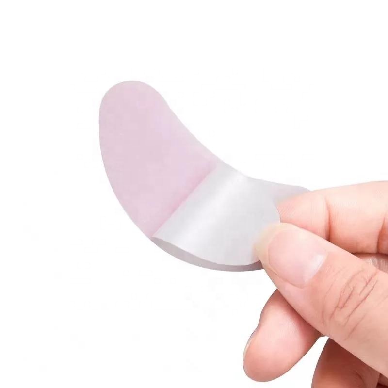 Безворсовые гидрогелевые подушечки для наращивания ресниц OEM патчи для глаз белые/черные/розовые/зеленые гелевые подушечки для наращивания ресниц