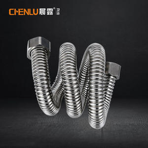 Tubo Corrugado de Acero Inoxidable 304, Diámetro Interior Estándar, Doble Extremo, Resistente a la Presión, Manguera para Calentador de Agua - Product Image 3