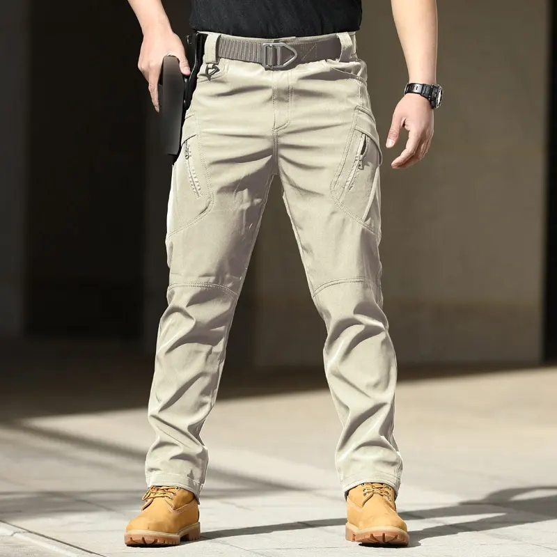 Factory price Summer outdoor breathable tactical stretch elastic pants men's pants