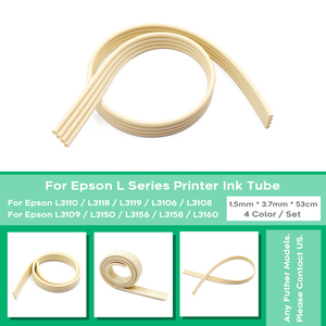 ท่อหมึก4สีสำหรับ L310เอปสัน <span class=keywords><strong>L360</strong></span> L363 L365 L368 L383 L385 L100 L101 L110 L111 L130 L132ท่ออ่อนซิลิโคน - Product Image 2