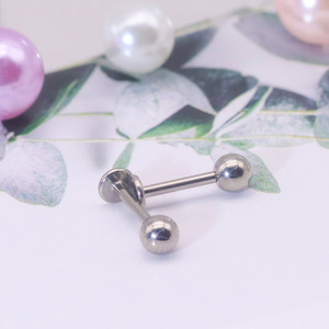 <b>Titanium</b> Alloy Ball <b>Stud</b> Earrings 1.2x6mm 1.2x8mm 1.2x10mm For Ear Nose Lip Piercing Jewelry - Product Image 4