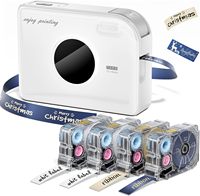Imprimante à ruban Phomemo A30, ÉCRITUREUR D'ÉTIQUETTES, Impression par transfert thermique, Sans fil, Portable, Petite machine d'étiquetage