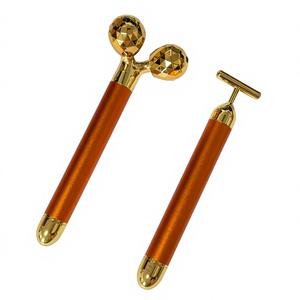 Ventes chaudes Appareil de lifting du visage en forme de V 24K Outil de beauté du visage pour le soin de la peau Masseur pour le visage et le cou - Product Image 1