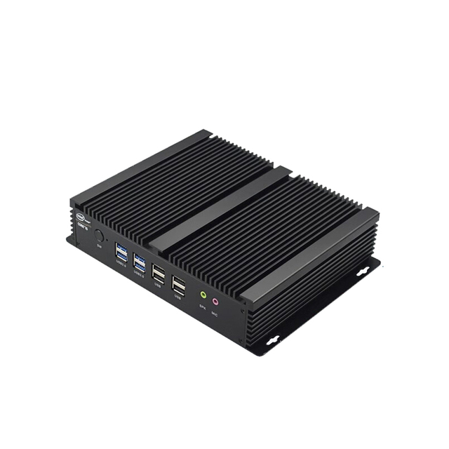 Adipcom MFC-4000 Mini PC CPU Intel Core I5-4278U 8G RAM 6*RS232 DDR3L WIFI Fanless Industrial Desktop Multimedia Office Stock