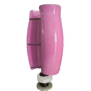 Turbina aerogeneradora de tulipán rosa para el hogar, turbina de viento de 1kw, 12v, 24v, venta al por mayor de fábrica - Product Image 4