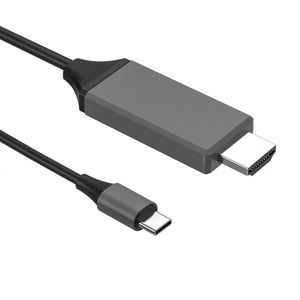 2m 4k <span class=keywords><strong>usb</strong></span> 3.1 <span class=keywords><strong>typ</strong></span> <span class=keywords><strong>c</strong></span> a hdTV cavi convertitore <span class=keywords><strong>usb</strong></span> tipo <span class=keywords><strong>c</strong></span> a HD 4k cavo per monitor HDTV telefono cellulare - Product Image 2