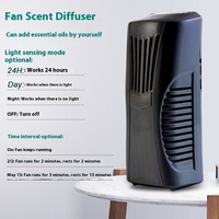 Dispensador de Perfume inteligente para Hotel, ventilador automático, purificador de aire con fragancia con detección de luz, máquina de aromaterapia de aceite esencial temporizado
