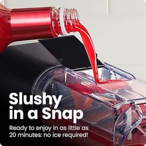 Slush-Ease Black Slushie Machine 5 Presets Opción personalizada <span class=keywords><strong>para</strong></span> bebidas congeladas Palanca de fácil dispensación <span class=keywords><strong>para</strong></span> <span class=keywords><strong>vasos</strong></span> de cóctel - Product Image 6