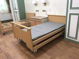 Letto <span class=keywords><strong>di</strong></span> ospedale medico <span class=keywords><strong>di</strong></span> cura <span class=keywords><strong>di</strong></span> cura domestica manuale <span class=keywords><strong>di</strong></span> due funzioni per i pazienti a letto - Product Image 2