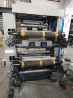 60 m/min imprimantes flexographiques, 2 4 couleurs plastique papier Flexo Sachet Film machine d'impression machines 2 couleurs