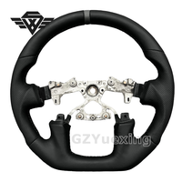 Vente chaude adaptée pour Nissan patrouille Y62 18-24 Sport squelette de volant de voiture en cuir véritable
