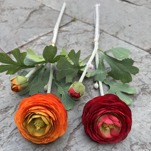 <span class=keywords><strong>G</strong></span>-25060501Artificial di loto floccato di seta di loto floccato fiori luliani vendita calda artificiale festa di nozze decorazione di rugiada loto - Product Image 3