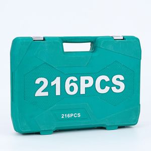 Juego de Llaves de Trinquete de 216 Piezas para Mantenimiento de Automóviles y Uso en Taller, Caja de Herramientas de Protección para Automóviles - Product Image 3