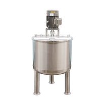 Équipement de production de produits chimiques à bas prix 200L Double couche petit savon faisant le malaxeur de liquide