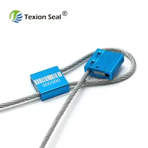 TX-CS103 keamanan tinggi segel kabel kontainer iso17712 segel keamanan logam