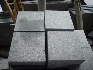 Tùy chỉnh Trung Quốc g684 Granite tự nhiên <span class=keywords><strong>Cobble</strong></span> sàn đá lát gạch Đen basalt ngoài trời đường lái xe chia đá cuội sỏi - Product Image 4