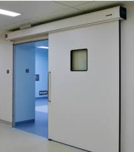Puerta de plomo automática eléctrica forrada Hospital DR y CT Uso de sala de puerta de plomo anti-rayos X fabricante - Product Image 3