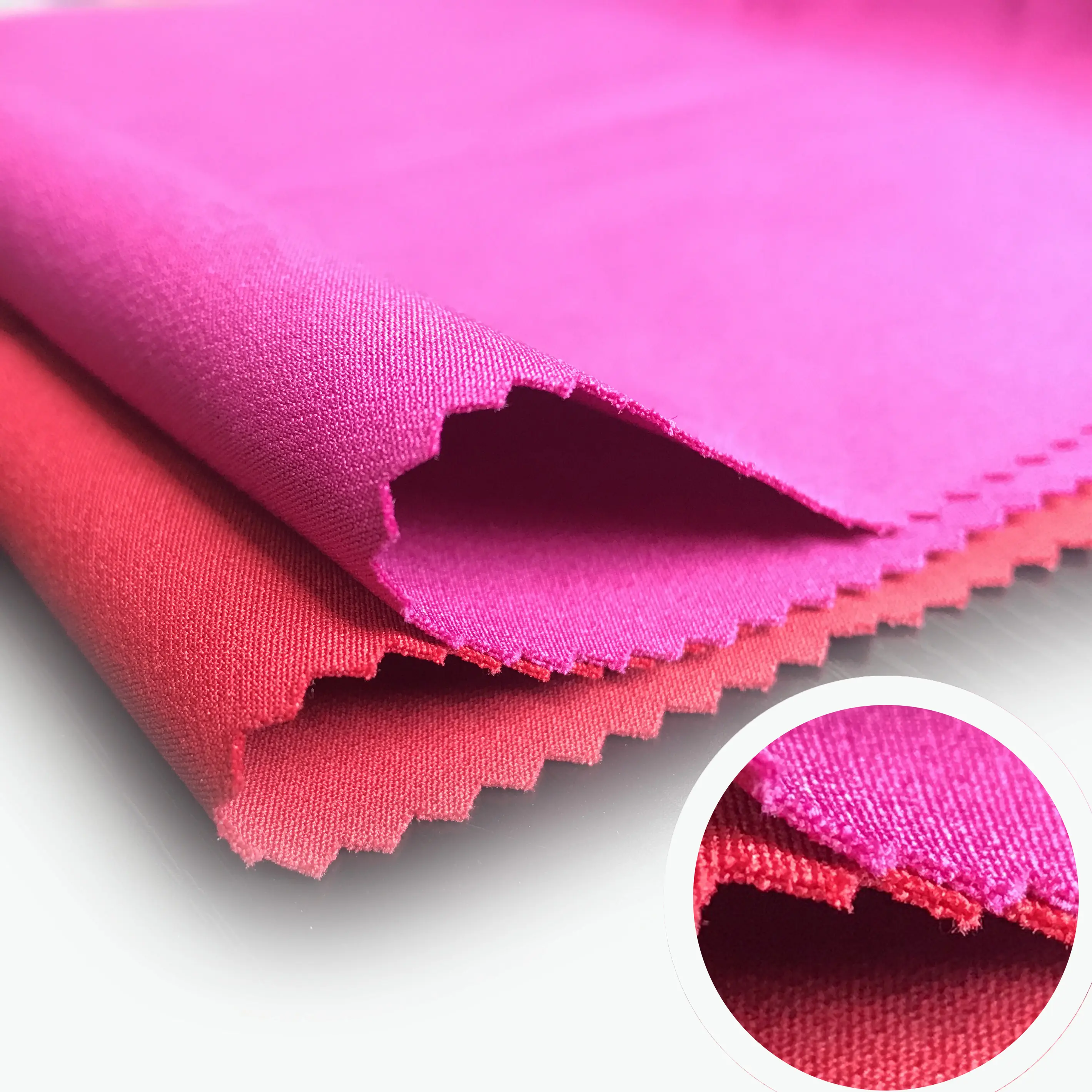 2024 New purchase style tr twill polyester rayon spandex yarn dyed weave fabric with bird eye style polyester fabric