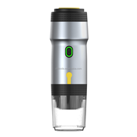 Accessoires de cuisine, machine à expresso automatique entièrement automatique à capsules, en plastique, rechargeable par USB, auto-chauffante, 20 bars