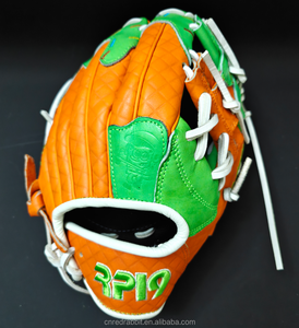포수 위치에 대 한 손가락 핀치 뻣뻣한 디자인 사용자 정의 로고와 하이 퀄리티 중국 공급 업체 파라 야구 장갑 - Product Image 4