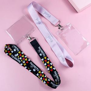 Design Custom Social Worker Heat Press Transfer Sublimation Automatic <b>Lanyard</b> with Leather Id Card Holder - Product Image 2