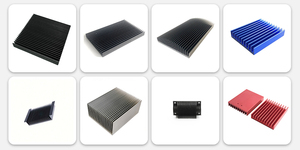 Chuyên nghiệp <span class=keywords><strong>OEM</strong></span> tùy chỉnh 6063 Anodized dẫn tản nhiệt ép đùn nhôm CNC máy nhôm đùn tản nhiệt - Product Image 4