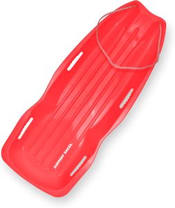 Toboggan en plastique souple <span class=keywords><strong>pour</strong></span> adultes et enfants, idéal <span class=keywords><strong>pour</strong></span> la descente en neige, <span class=keywords><strong>pour</strong></span> 2 personnes maximum, avec poignées de traction - Product Image 3