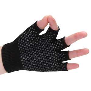 <span class=keywords><strong>Gants</strong></span> de Pilates et de Yoga en <span class=keywords><strong>Nubuck</strong></span> Blanc Antidérapants, Style Sans Doigts, Protection de la Paume, Fitness, Sports, Couleur Unie, <span class=keywords><strong>Gants</strong></span> à Points - Product Image 6