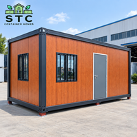 Maison modulaire préfabriquée en conteneur de 20 pieds, type maison à kit