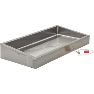 Support de présentation de nourriture en acier inoxydable pour buffet, présentoir à fruits de mer pour cuisine ou bar - Product Image 2